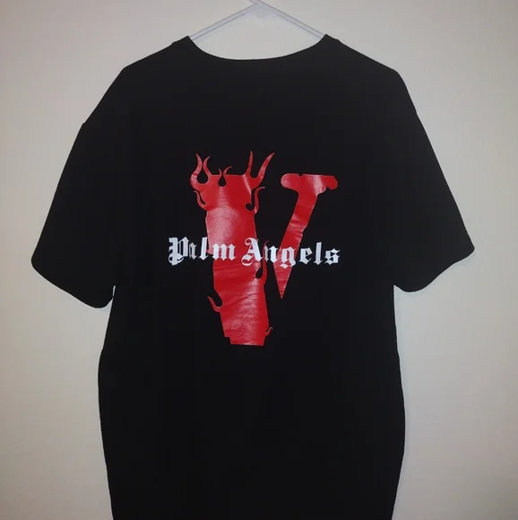 Vlone x Palm Angels Shirt (Comes With Bag)